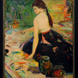 Seated Lady