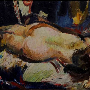 Reclining Nude (Back View)